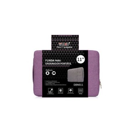 FUNDA PARA ORDENADOR PORTATIL TEMCO 11"ROSA