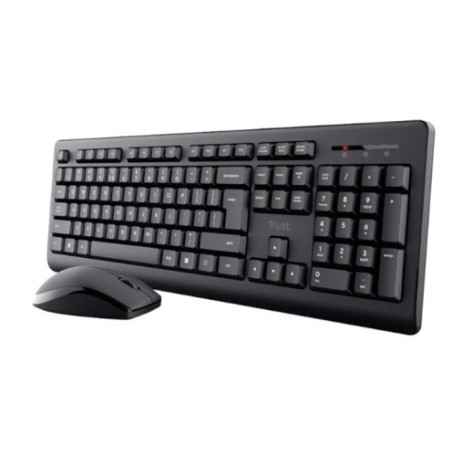 TRUST PRIMO PACK DE TECLADO USB INALAMBRICO + RATON USB INALAMBRICO 3 BOTONES