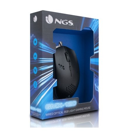 NGS GMX-120 RATÓN DE GAMING 7 COLORES LED CON 800/1200 DPI