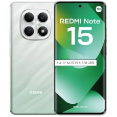Smartphone Xiaomi Redmi Note 15 6GB/ 128GB/ 6.77"/ Verde Bosque